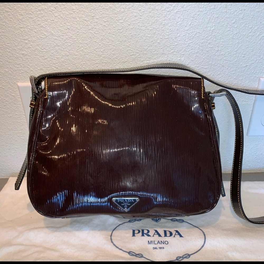 Prada EPI leather purse